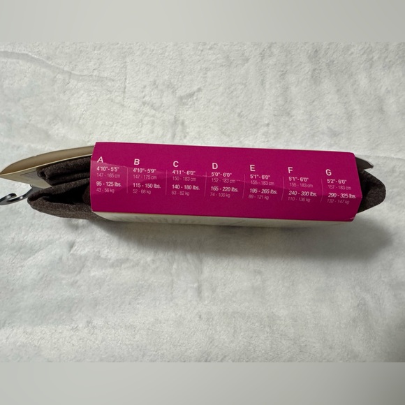 Spanx Star Power Heathered Brown Shaping Tights Size A - Picture 4 of 6